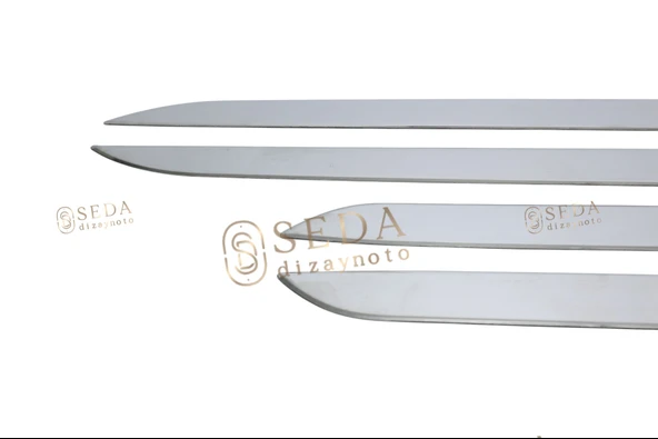 Peugeot Rifter Passenger Van 2019 > Yan Kapı Çıtası 4 Prç. P. Çelik - Resim 2