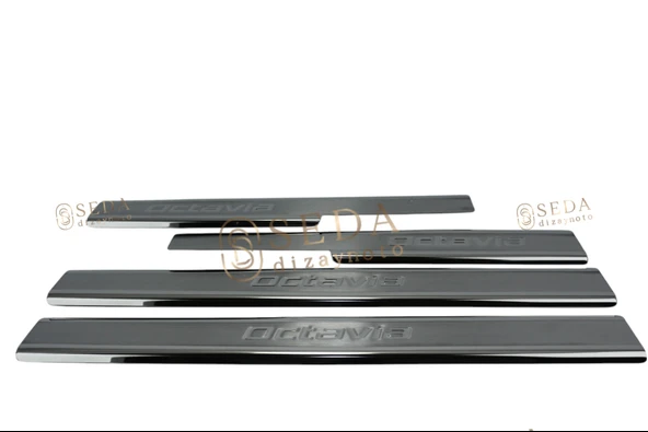 Skoda Octavia 3(A7) SD 2013 > Kapı Eşiği 4 Prç. P. Çelik ürün görseli