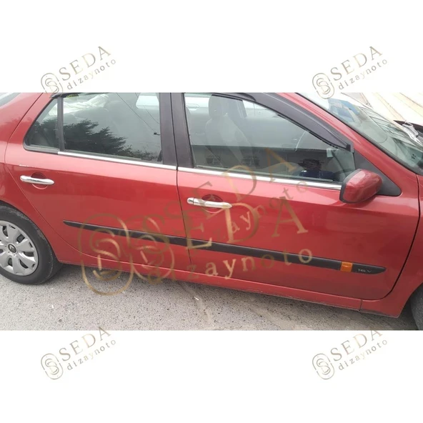 Renault Laguna 2 SD 2003 > 2008 Cam Çıtası 4 Prç. P. Çelik - Resim 6