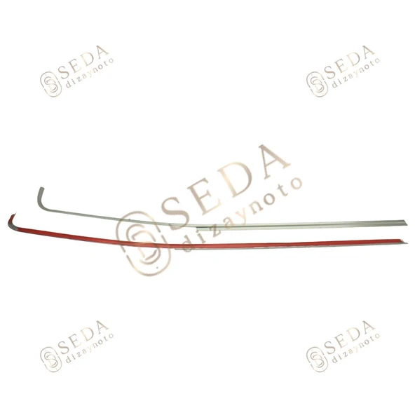 Ford Courier Van 2014 > 2023 Cam Çıtası 2 Prç. P. Çelik - Resim 2