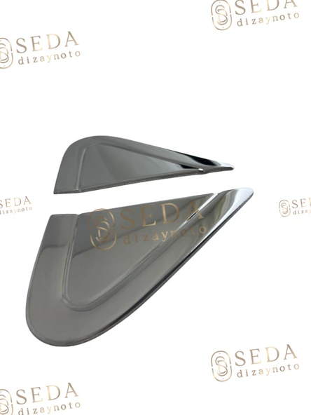 Ford Connect Panel Van/Lav 2002 > 2014 Ayna Üçgeni - 6 Prç.P. Çelik - Resim 2