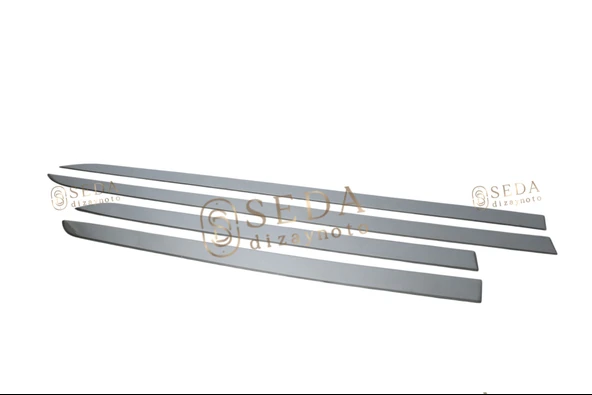 Peugeot Rifter Passenger Van 2019 > Yan Kapı Çıtası 4 Prç. P. Çelik - Resim 3