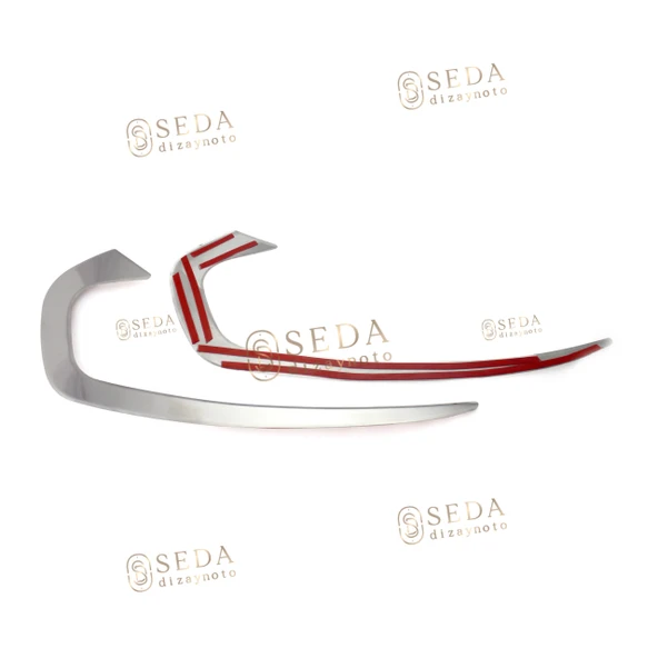 Ford Courier Van 2014 > 2023 Far Kaşı 2 Prç. P. Çelik - Resim 4