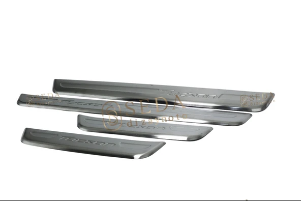 Hyundai Tucson Suv 2015 > 2018 Kapı Eşiği 4 Kapı P. Çelik - Resim 2