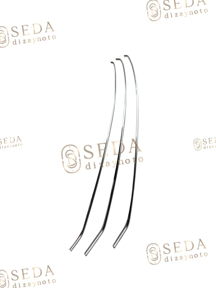 Peugeot Rifter Passenger Van 2019 > Ön Tampon Çıtası 3 Prç. P. Çelik - Resim 3