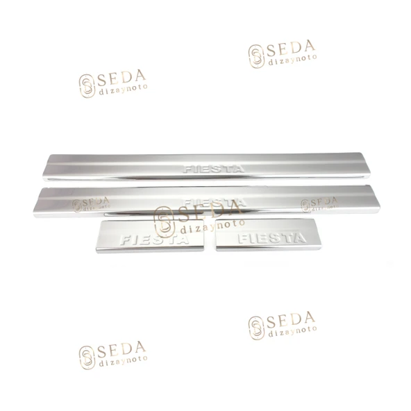 Ford Fiesta 6 HB 2009 > Kapı Eşiği 4 Prç. P. Çelik - Resim 3