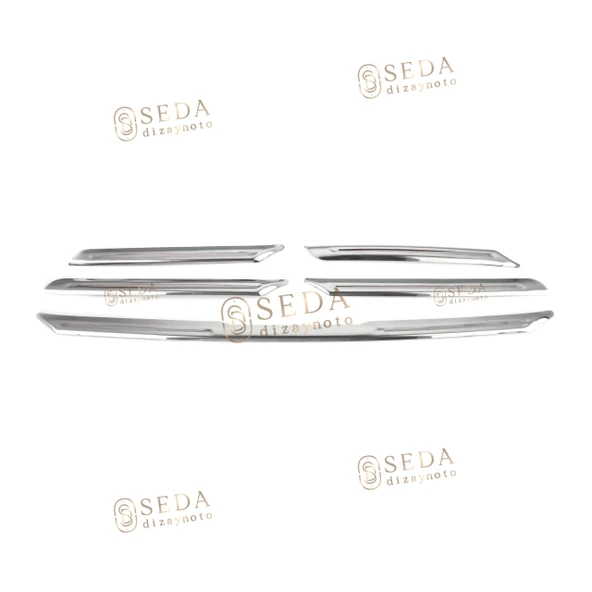 Renault Megane 4 HB /SD 2016 - 2020 Ön Panjur 5 Prç. P. Çelik - Resim 3