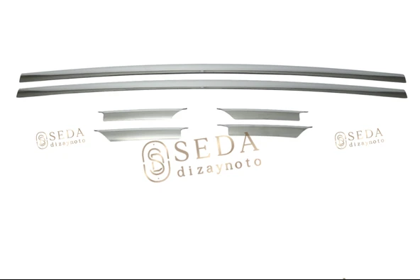 Renault Trafic 2 Van 2010 > 2014 Ön Tampon Çıtası 6 Prç. P. Çelik - Resim 2