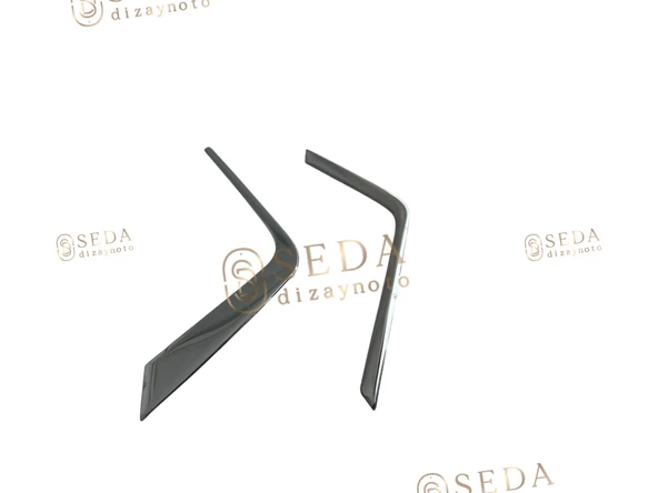 Seat Leon 3 HB 2012 > 2020 Sis Farı Çerçevesi 2 Prç.P. Çelik - Resim 2