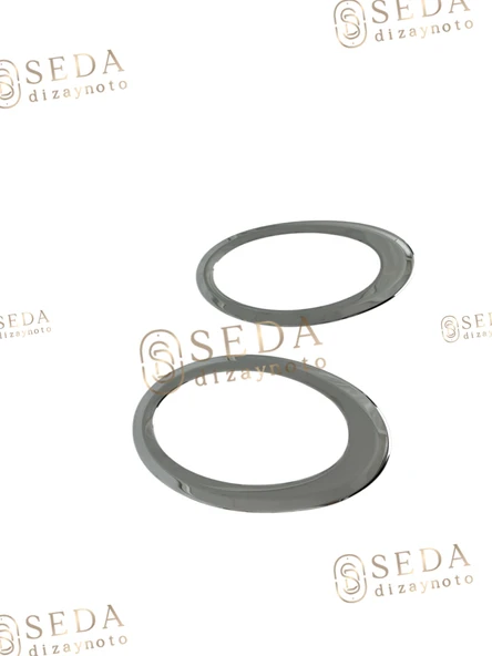 Ford Connect Panel Van/Lav 2014 > Sis Far Çerçevesi 2 Prç.P. Çelik ürün görseli