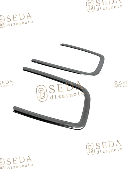 Fiat Fiorino Minivan/Mpv 2016 > Sis Farı Çerçevesi 2 Prç. P. Çelik ürün görseli