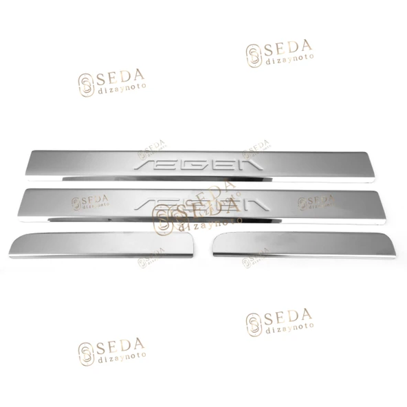 Fiat Egea 2 SD/HB/SW 2020 > Kapı Eşiği 4 Prç. P. Çelik ürün görseli