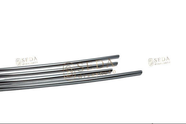 Renault Fluence SD 2013 > 2016 Ön Tampon Çıtası 4 Prç. P. Çelik - Resim 4