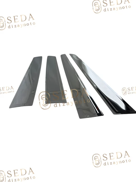 Peugeot Tepee Mini Van 2008 > 2018 Yan Kapı Çıtası 4 Prç. P. Çelik - Resim 2