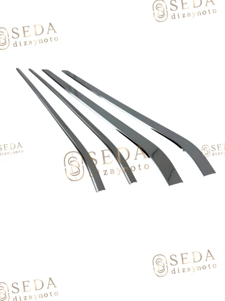 Peugeot Tepee Mini Van 2008 > 2018 Sürgülü Kapı Çıtası 4 Prç. P. Çelik - Resim 2