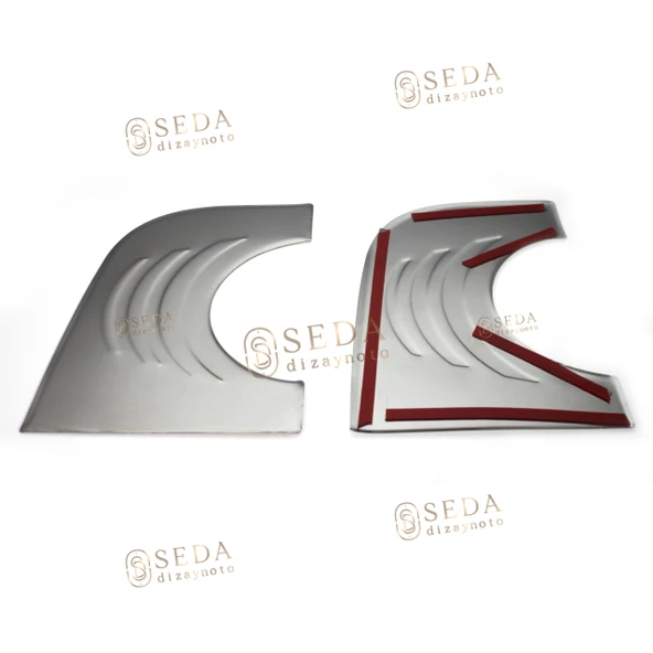 Mercedes Sprinter Van 2006 > Arka Amblem Çerçevesi 2 Prç. P. Çelik - Resim 3