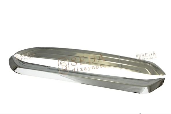 Nissan Qashqai Suv 2017 > Arka Difizör 2 Prç.P. Çelik - Resim 2