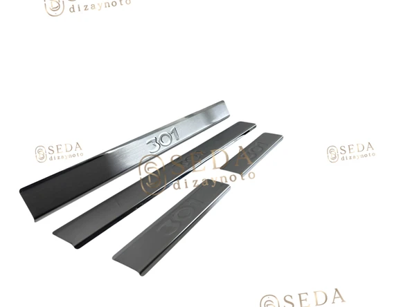 Peugeot 301 SD 2012 > Kapı Eşiği 4 Prç. P. Çelik ürün görseli