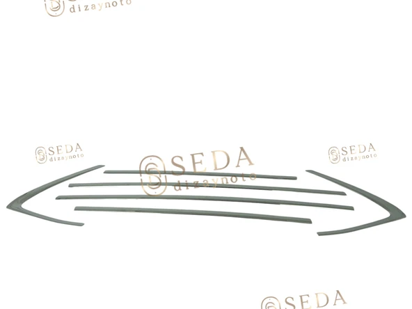 Opel Corsa F HB 2019 > Cam Çıtası 6 Prç. P. Çelik ürün görseli