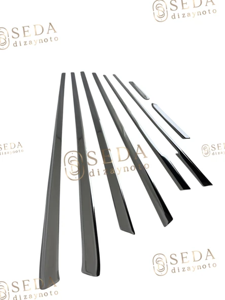 Mercedes Vito W447 Van 2014 > Cam Alt Çıtaları 8 Prç.(Tek Sürgü L3) - Resim 2