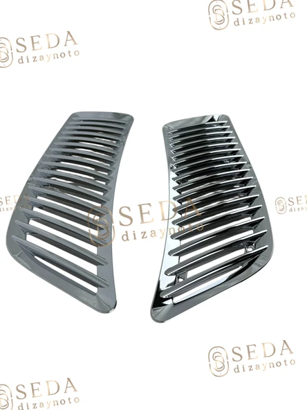 Mercedes Sprinter Van 2006 > Kaput Izgarasi 2 Prç. ABS Krom ürün görseli