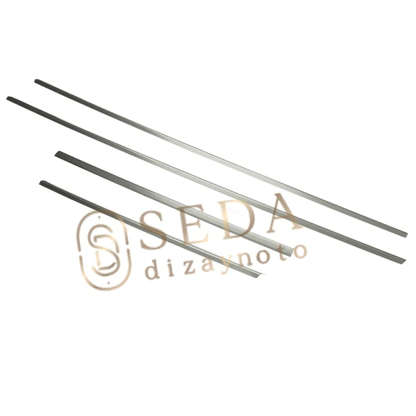 Peugeot 407 SD/SW 2004 > 2010 Cam Çıtası 4 Prç. P. Çelik - Resim 2