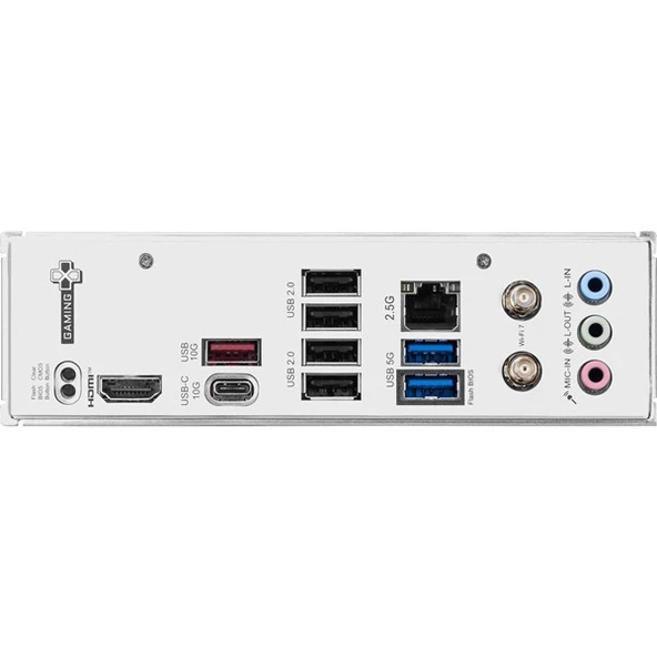 MSI PRO B840M GAMING PLUS WIFI6E DDR5 HDMI PCIe 16X v4.0 AM5 mATX - Resim 5