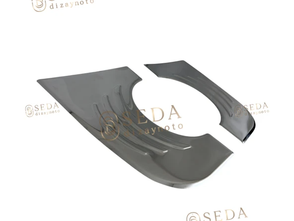 Mercedes Sprinter Van 2006 > Arka Amblem Çerçevesi 2 Prç. P. Çelik - Resim 6