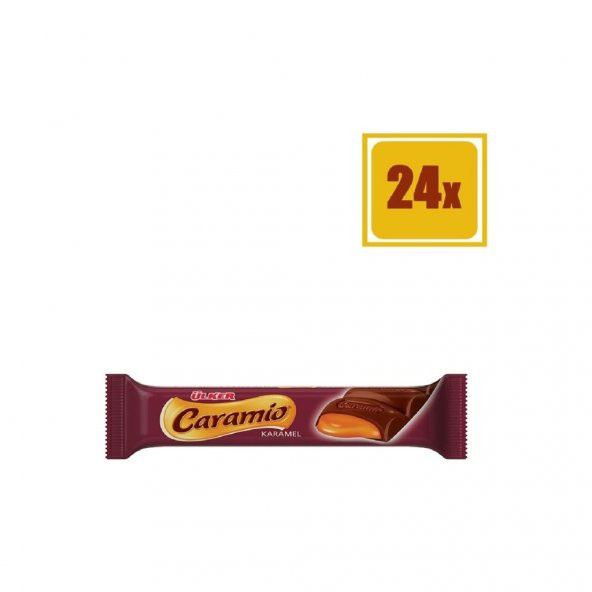 Ülker Çikolatalı Caramio 32 gr 24Lü Set