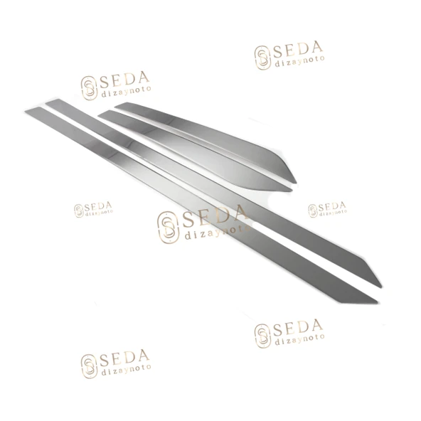 Nissan Qashqai Suv 2014 > Yan Kapı Çıtası 4 Prç. P. Çelik ürün görseli