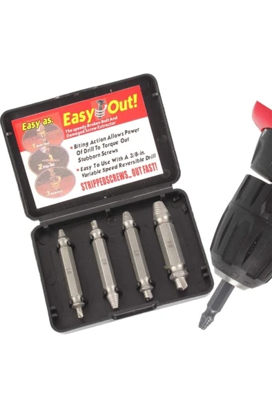 Hasar Görmüş Vida Çıkarıcı - Resim 3