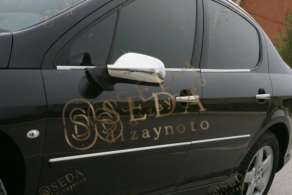 Peugeot 407 SD/SW 2004 > 2010 Cam Çıtası 4 Prç. P. Çelik - Resim 5