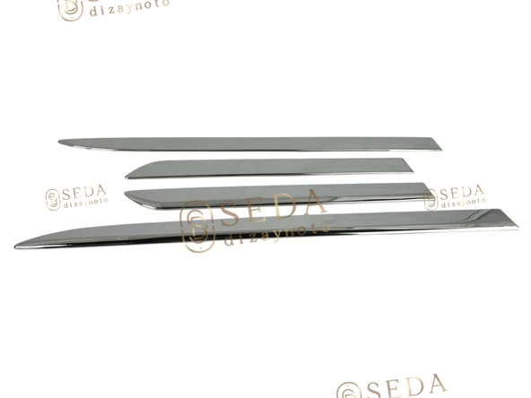 Opel Corsa D HB 2006 > 2015 Yan Kapı Çıtası 4 Prç.P. Çelik ürün görseli