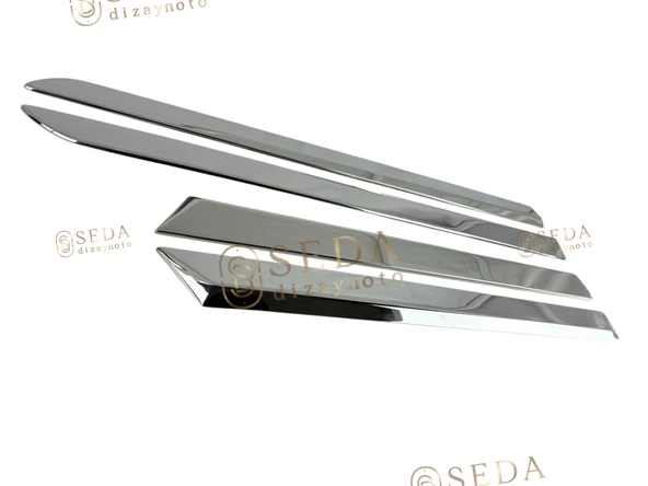 Opel Astra H (HB) SD 2009 > 2013 Yan Kapı Çıtası 4 Prç. P. Çelik ürün görseli