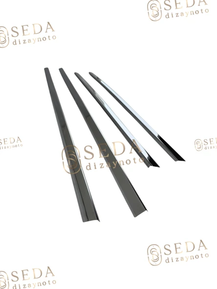 Nissan Qashqai Suv 2007 > 2014 Cam Çıtası 4 Prç. P. Çelik - Resim 3