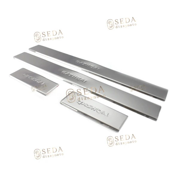 Nissan Qashqai Suv 2007 > 2014 Kapı Eşiği 4 Prç. P. Çelik ürün görseli