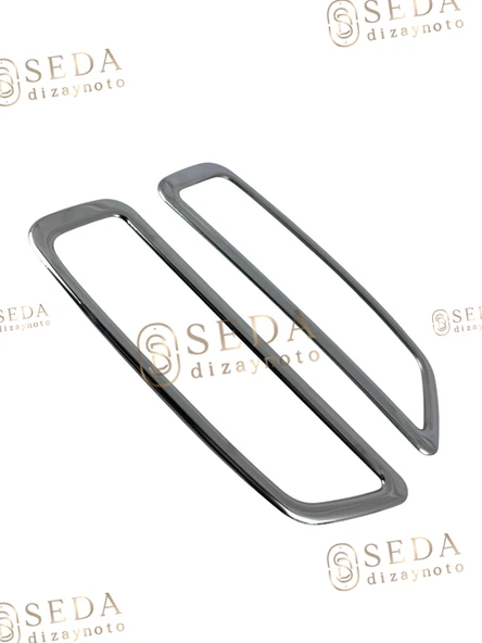 Peugeot 3008 Suv 2016 > Egsoz Çıkış Kromu 2 Prç. P. Çelik ürün görseli