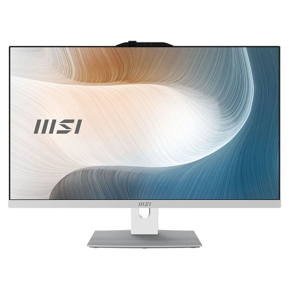 MSI MODERN AM272P 12M-1209TR İNTEL İ7 1255U 16GB DDR4 1TB SSD BEYAZ W11 HOME BEYAZ 27" ürün görseli