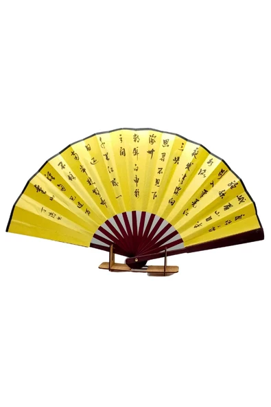 Çin Bambu Kraft Kağıt Yelpaze Orta Çanta Boy No.1 - Resim 4