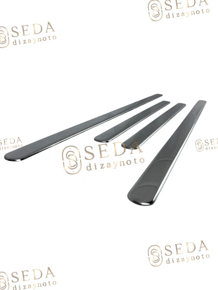 Opel Corsa C HB 2000 > 2006 Yan Kapı Çıtası 4 Prç. P. Çelik - Resim 2