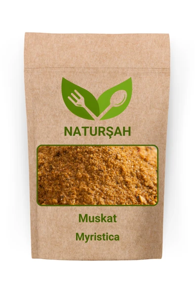 Naturşah Muskat - Hint Cevizi Toz Öğütülmüş / Myristica 500 Gr