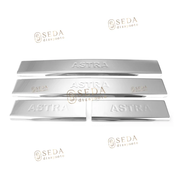 Opel Astra J HB /SD/SW 2010 > 2014 Kapı Eşiği 4 Prç. P. Çelik - Resim 3