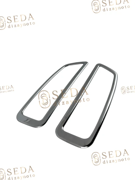 Peugeot 3008 Suv 2016 > Egsoz Çıkış Kromu 2 Prç. P. Çelik - Resim 2