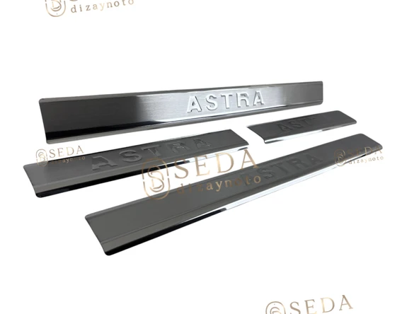 Opel Astra G HB /SD/SW 1998 > 2009 Kapı Eşiği 4 Prç. P. Çelik - Resim 2