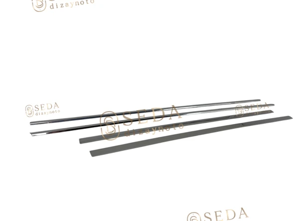 Nissan Qashqai Suv 2007 > 2014 Cam Çıtası 4 Prç. P. Çelik ürün görseli