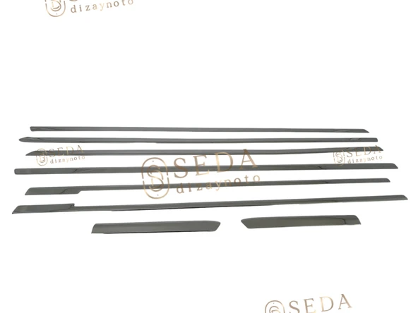 Mercedes Vito W447 Van 2014 > Cam Alt Çıtaları 8 Prç.(Tek Sürgü L3) - Resim 4