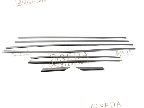 Peugeot 3008 Suv 2016 > Cam Çıtası 8 Prç. P. Çelik ürün görseli