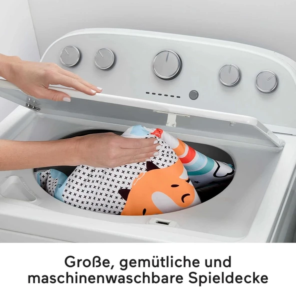 Fisher Price Hbp41 Neşeli Hayvanlar 3'Ü 1 Arada Jimnastik Merkezi - 5