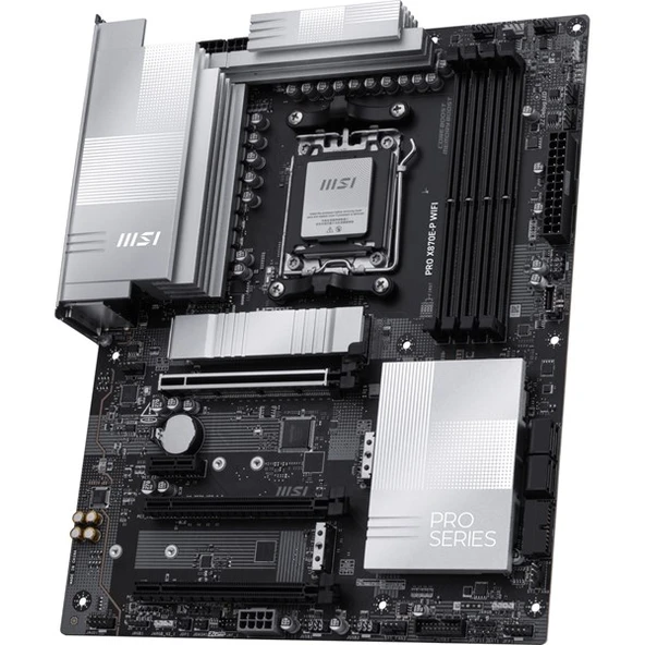 MSI PRO X870E-P WIFI-7 DDR5 8200MHZ(OC) HDMI DP PCIe 16X v5.0 AM5 ATX - 2