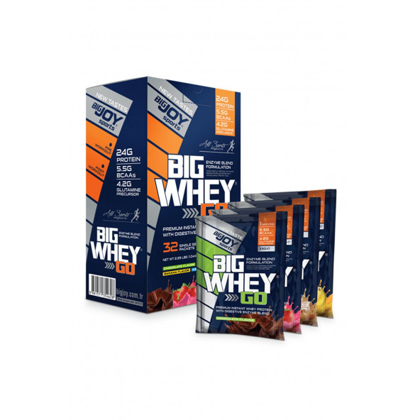 BigJoy Whey Protein Tozu Tekli 32 Servis (Paket) 1386 Gr